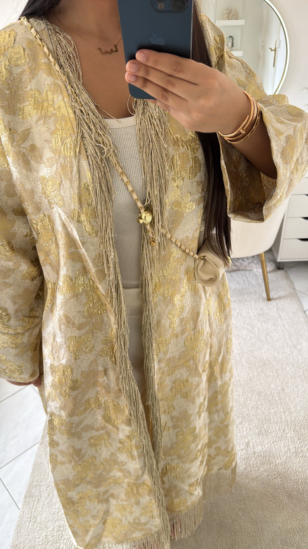 Kimono doré