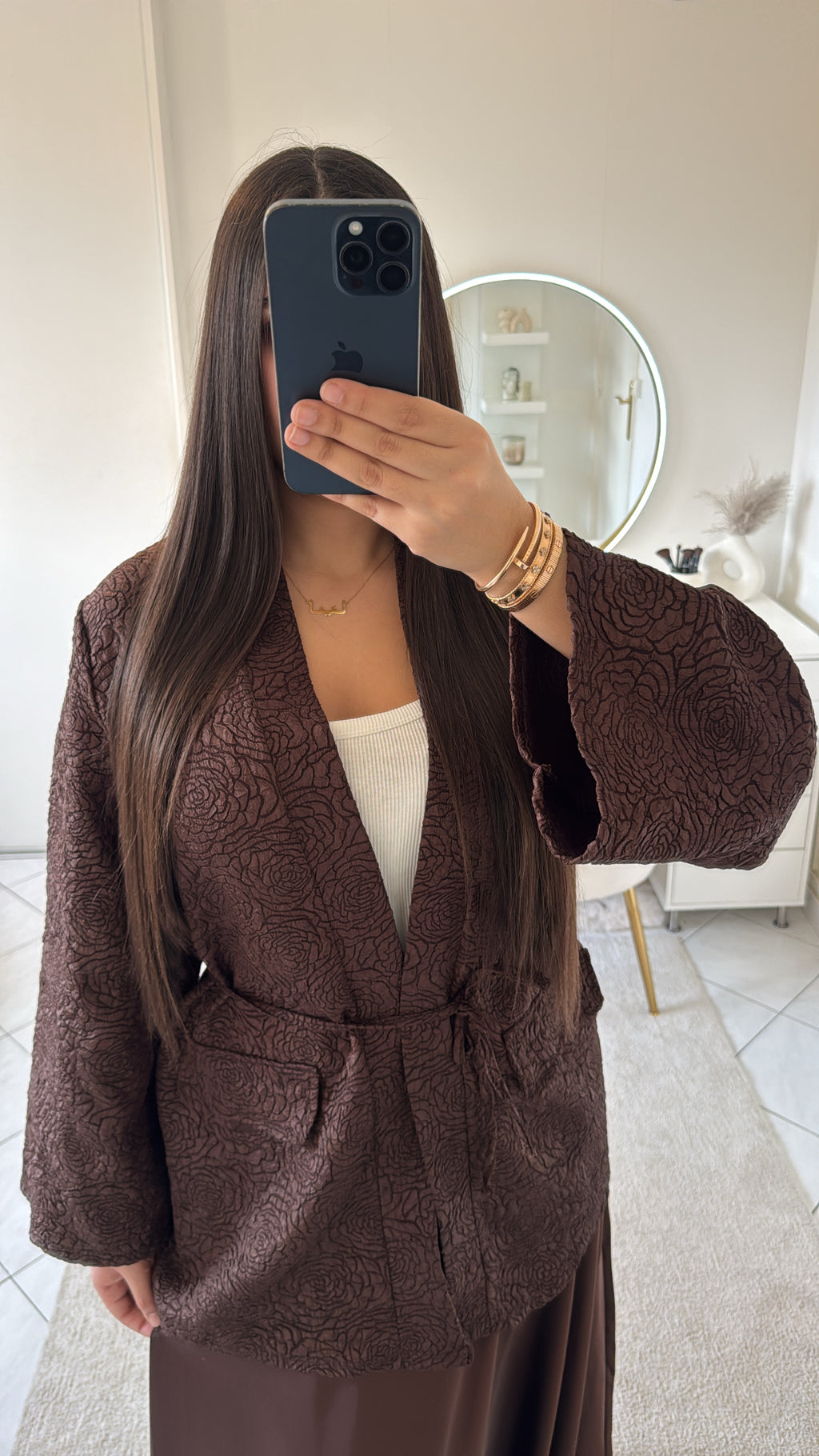 Veste marron
