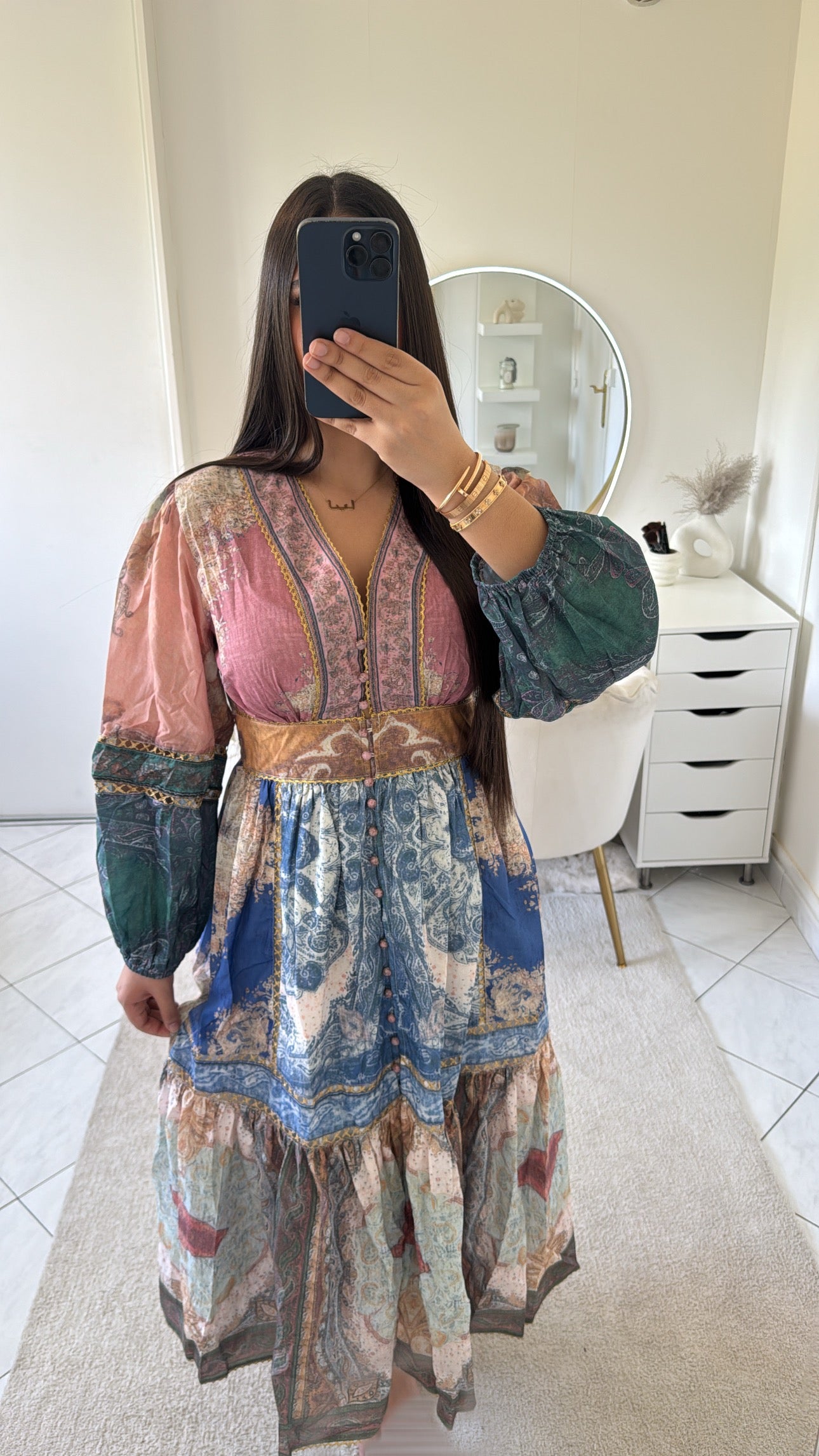 Robe coloré