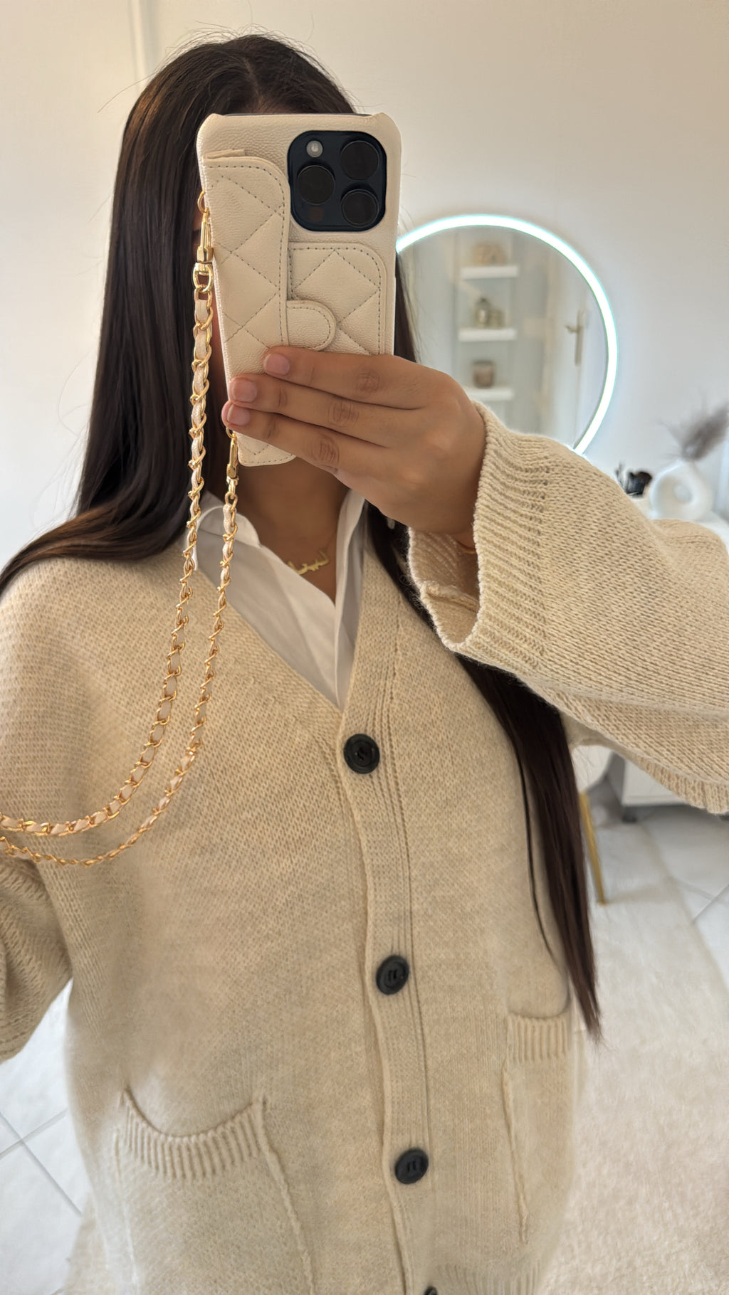 Cardigan beige