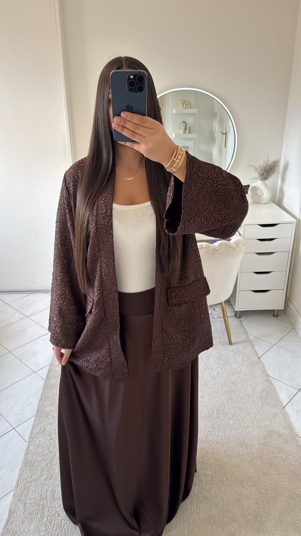 Veste marron