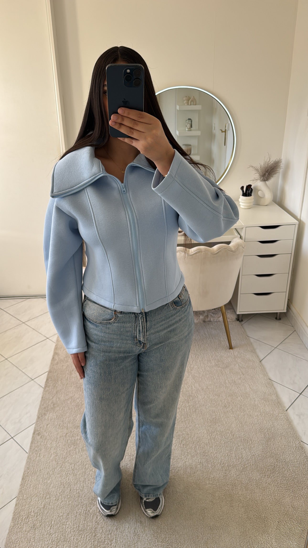 Veste bleu