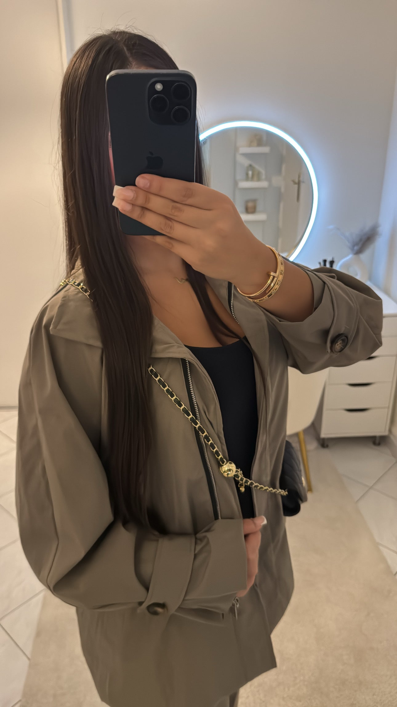 Trench taupe