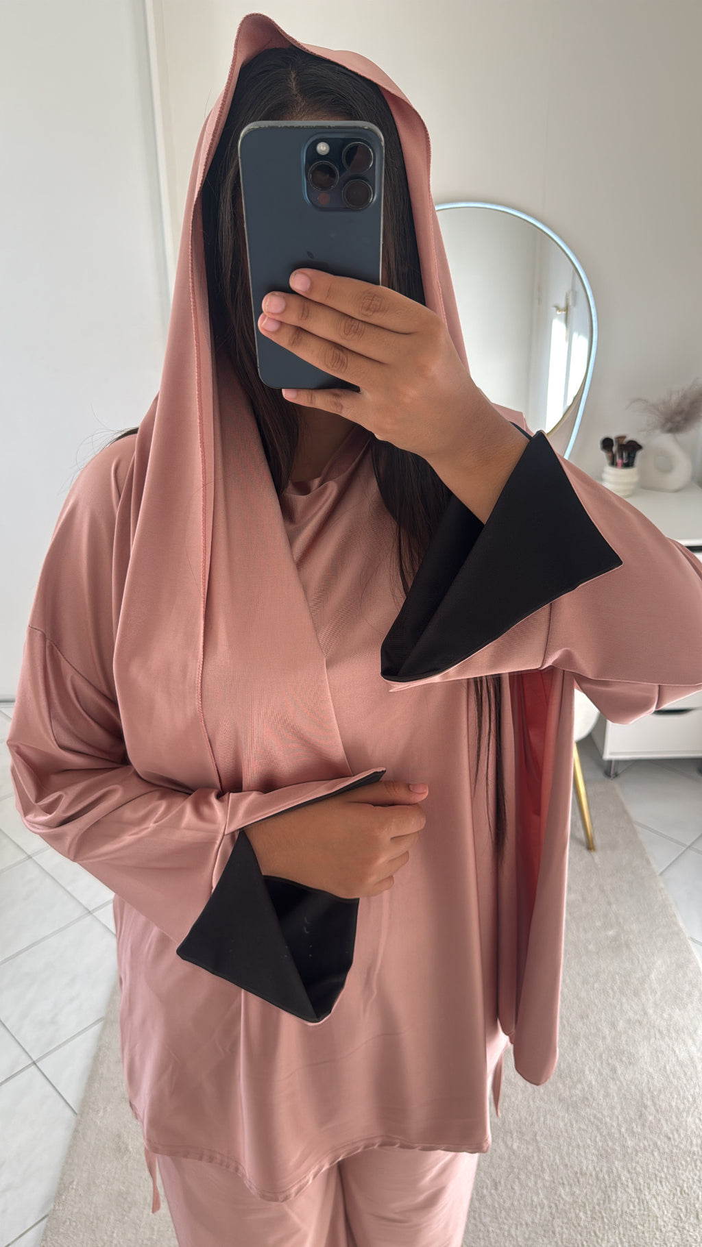 Burkini 3 pièces rose gold
