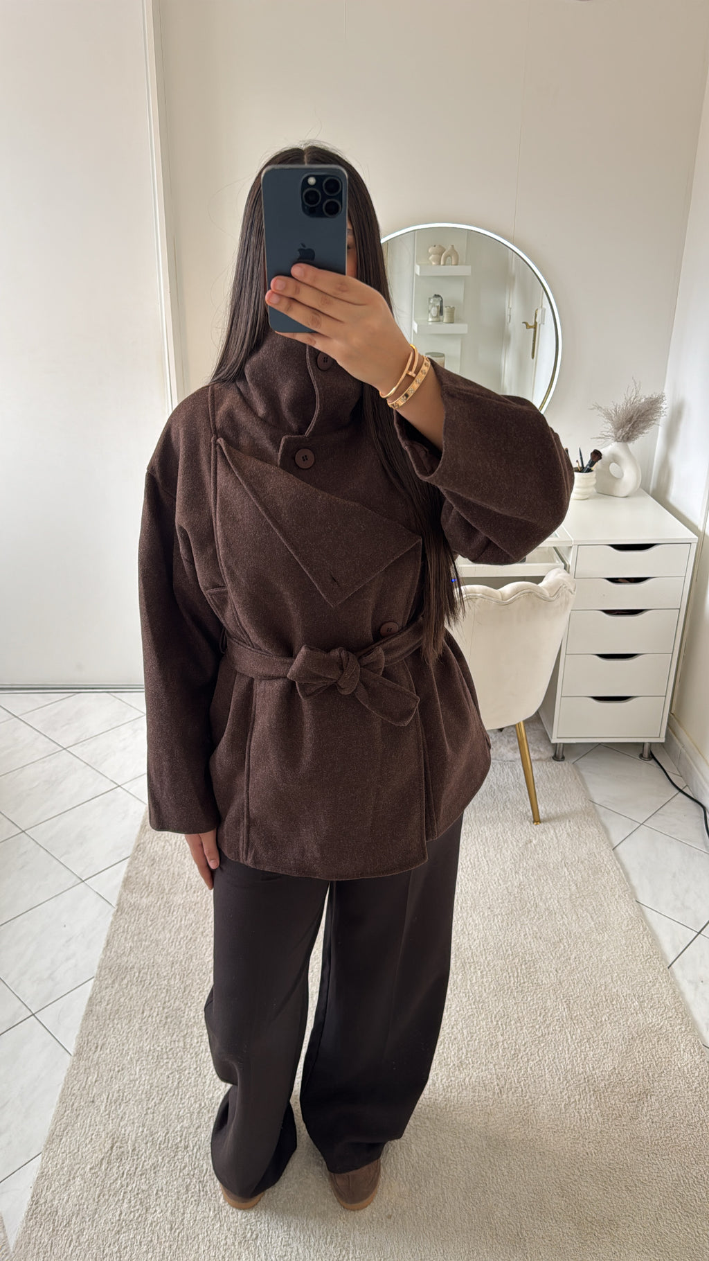 Veste zarah marron