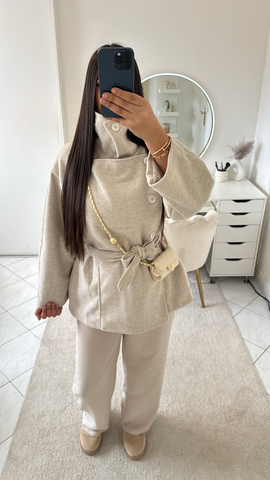 Veste zarah beige