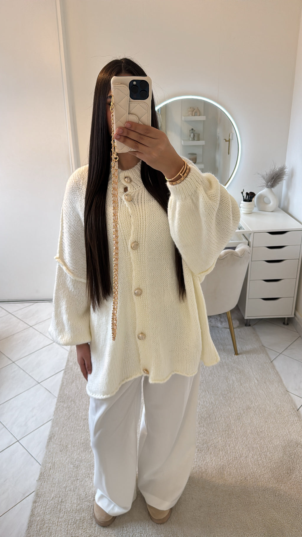 Pull blanc