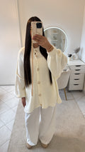 Pull blanc