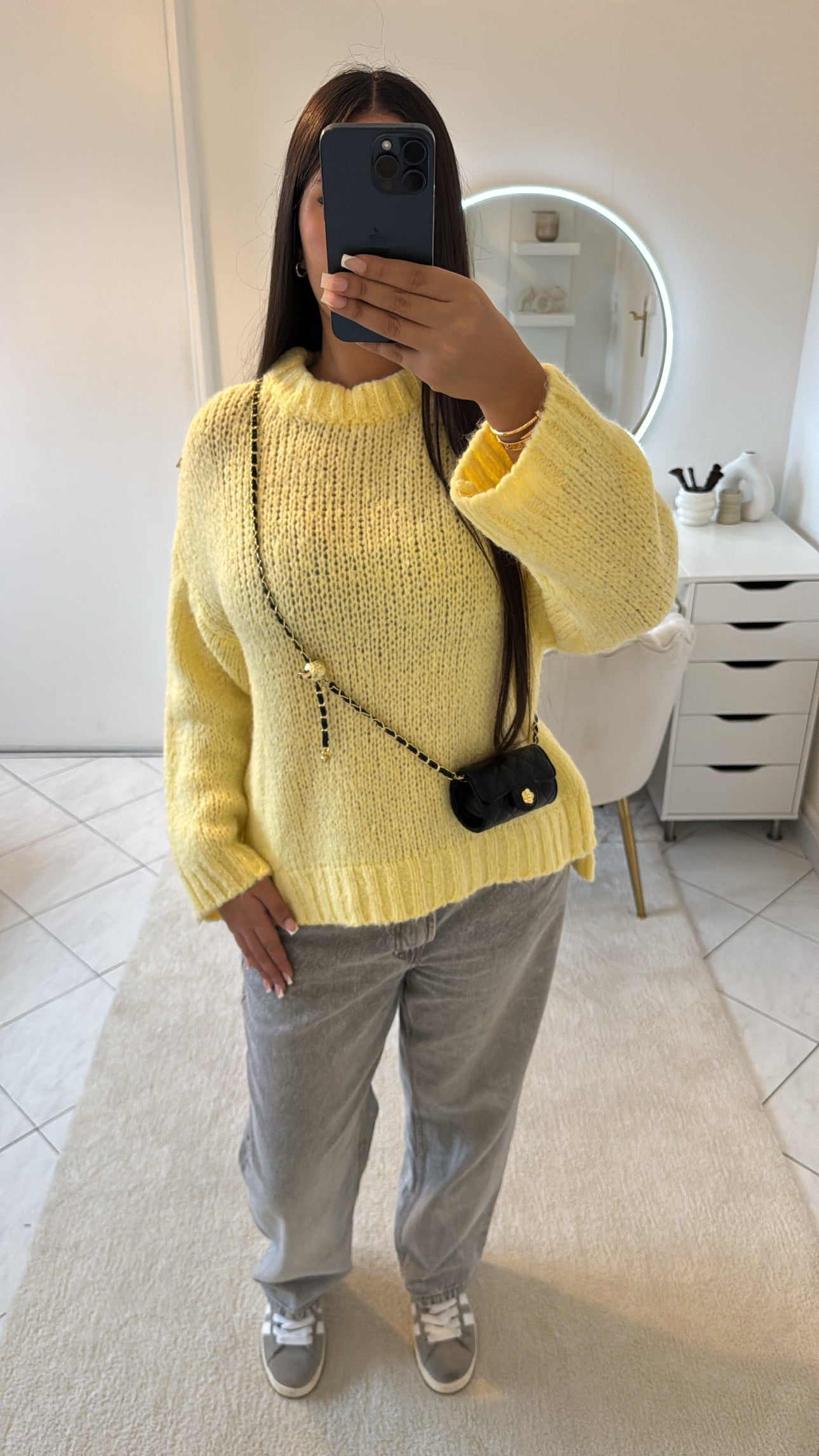 Pull jaune