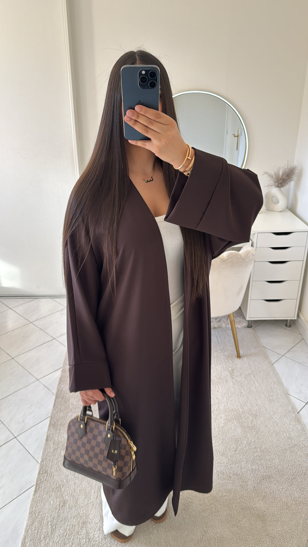 Kimono marron