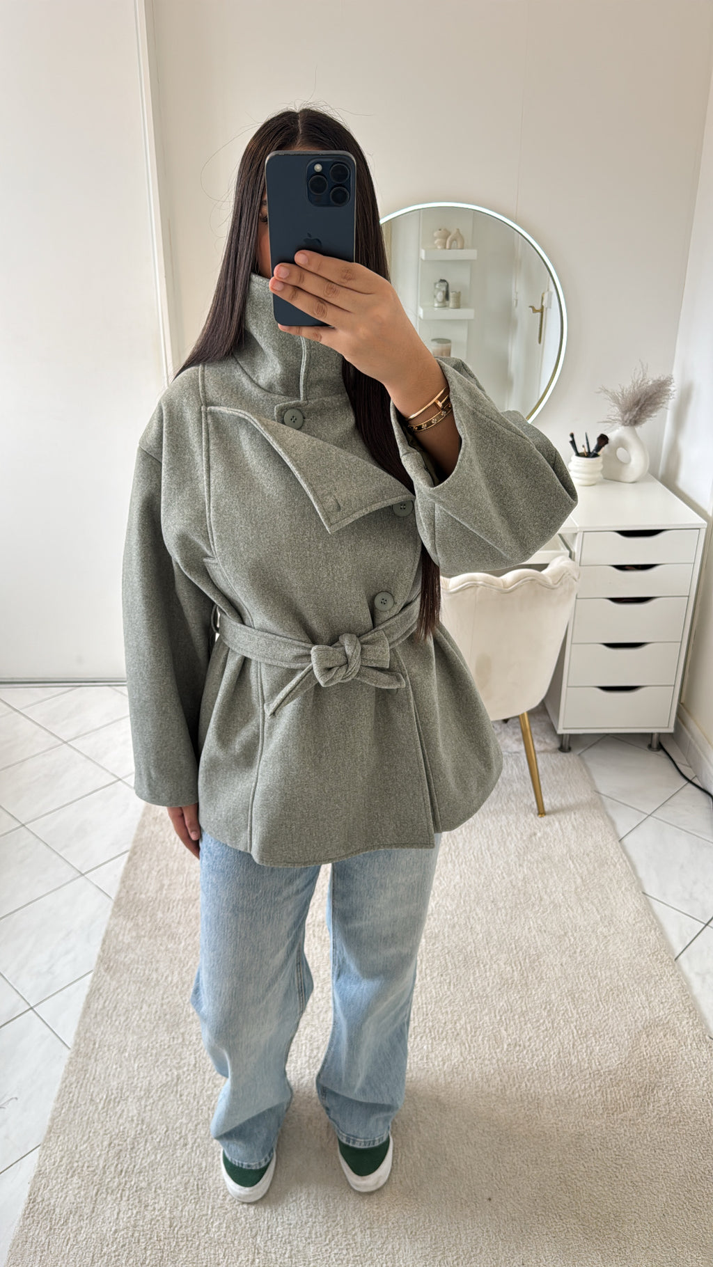 Veste zarah vert