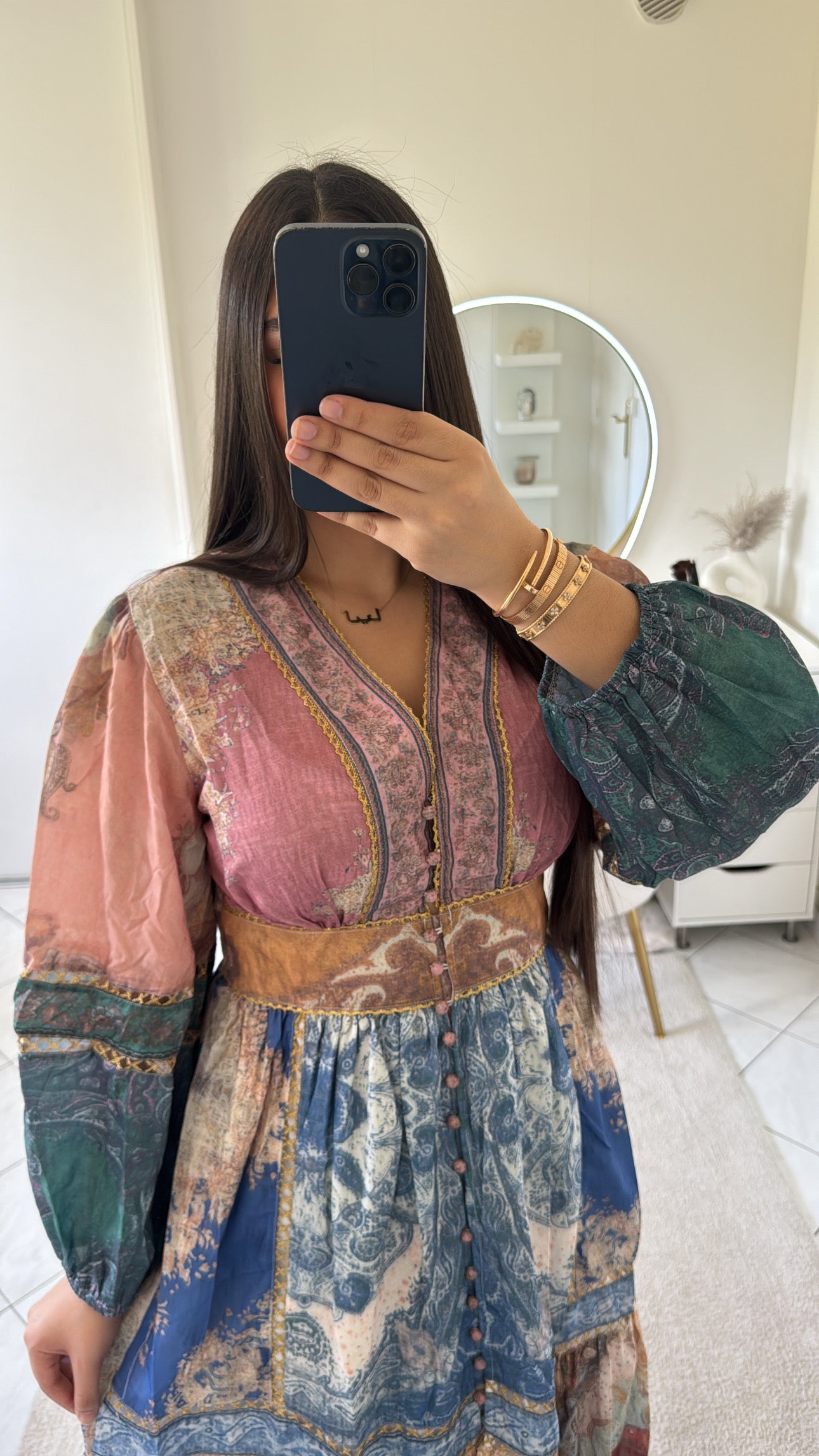 Robe coloré