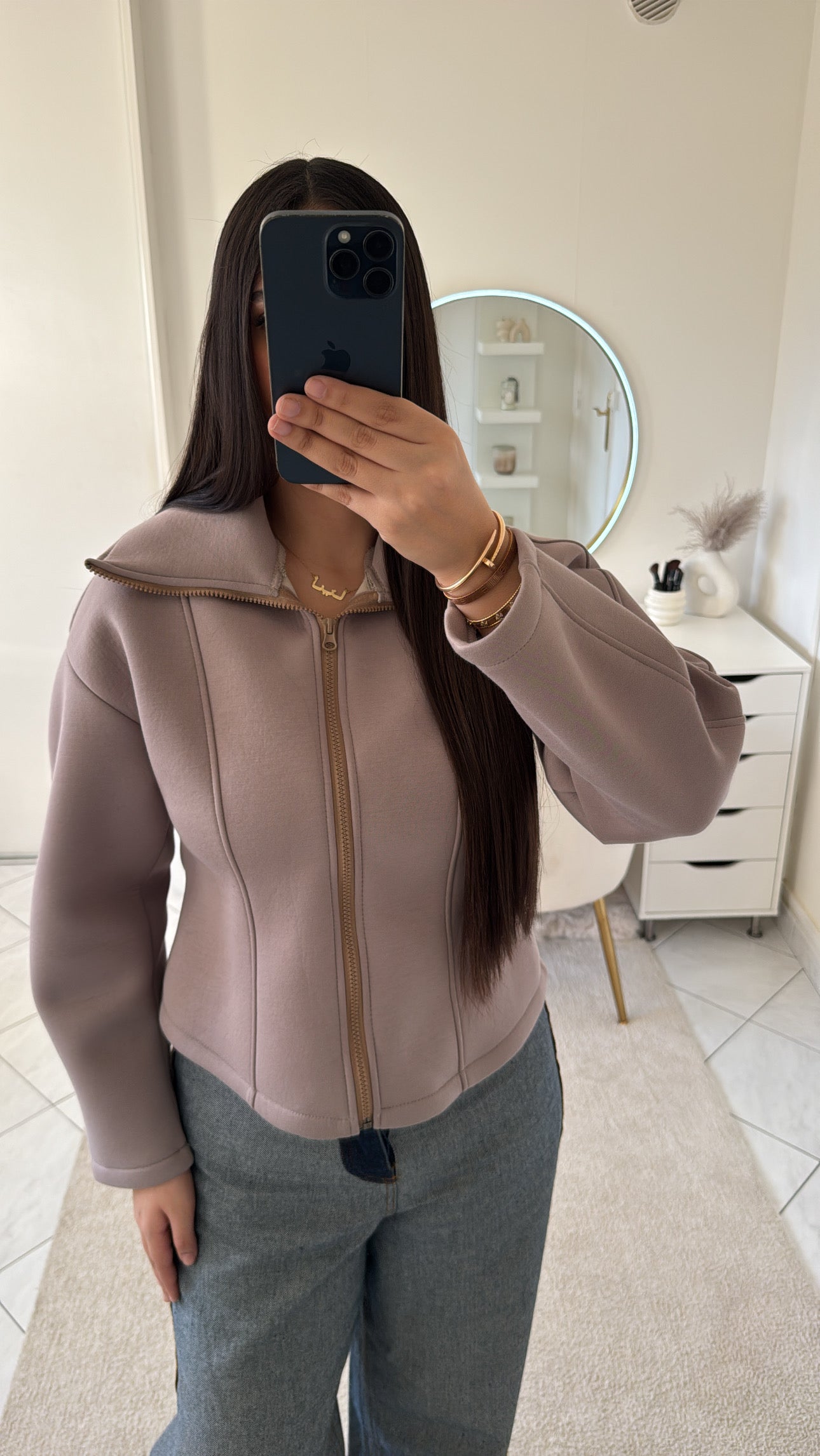 Veste taupe
