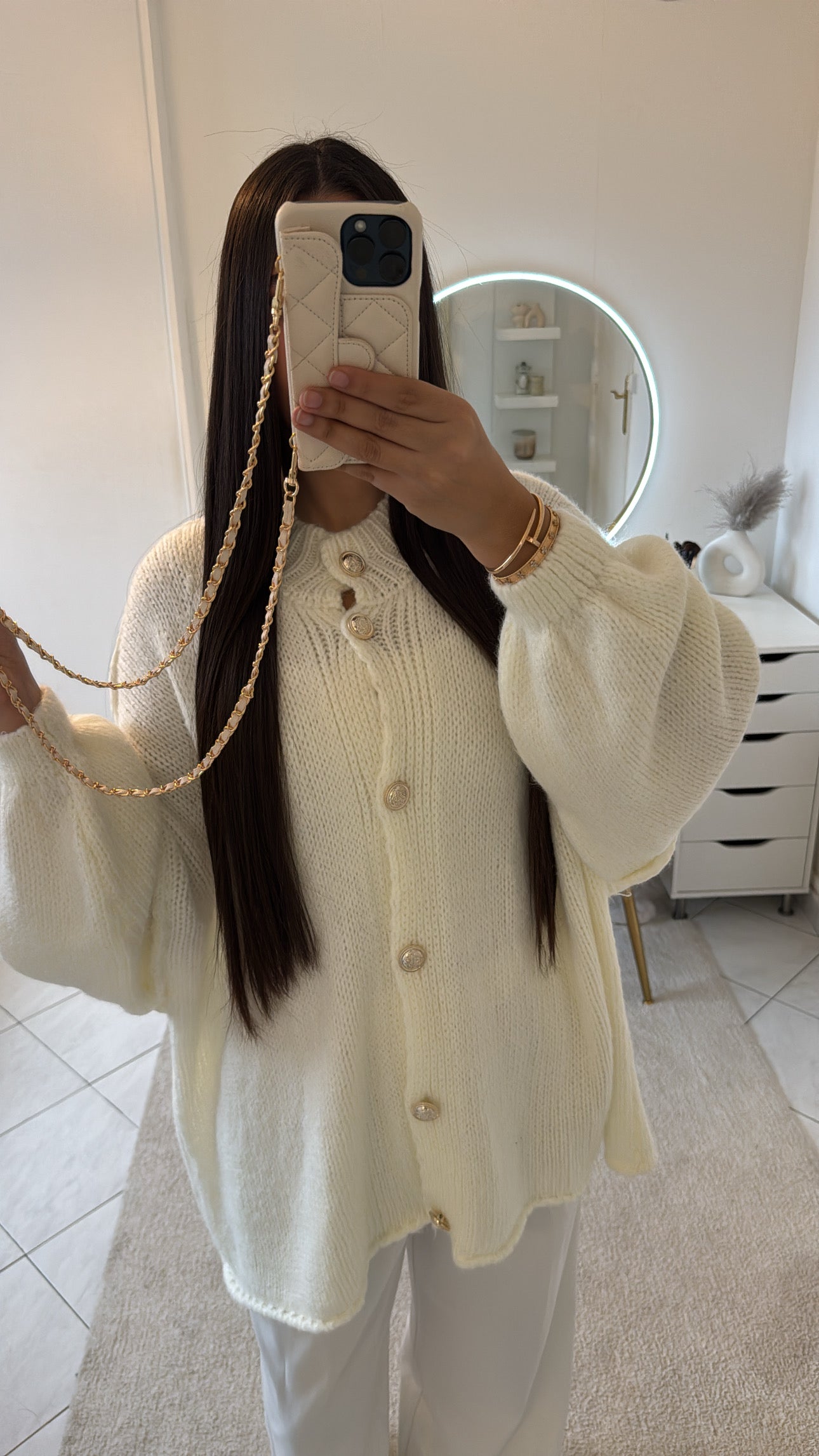 Pull blanc