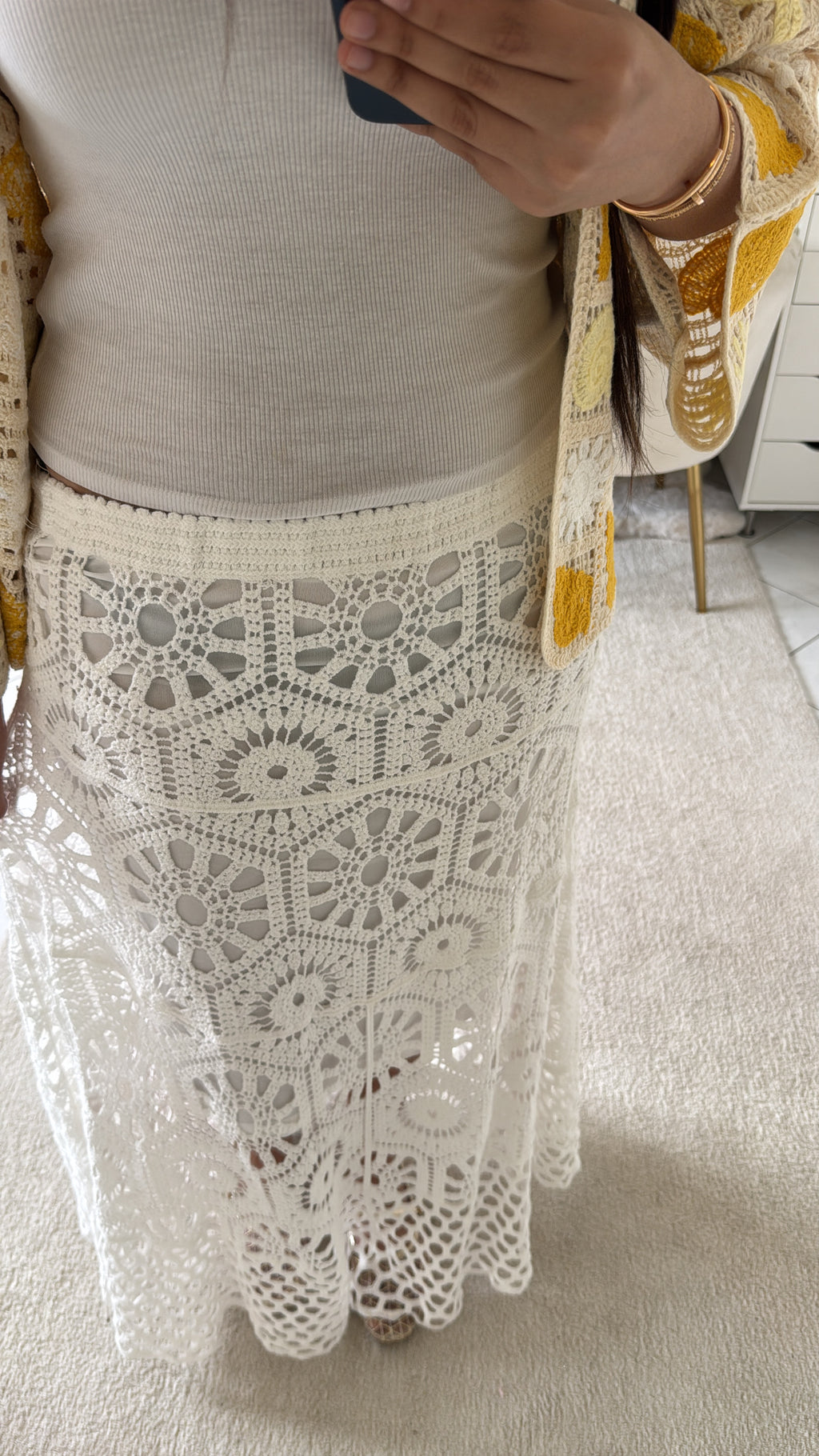 Jupe blanche