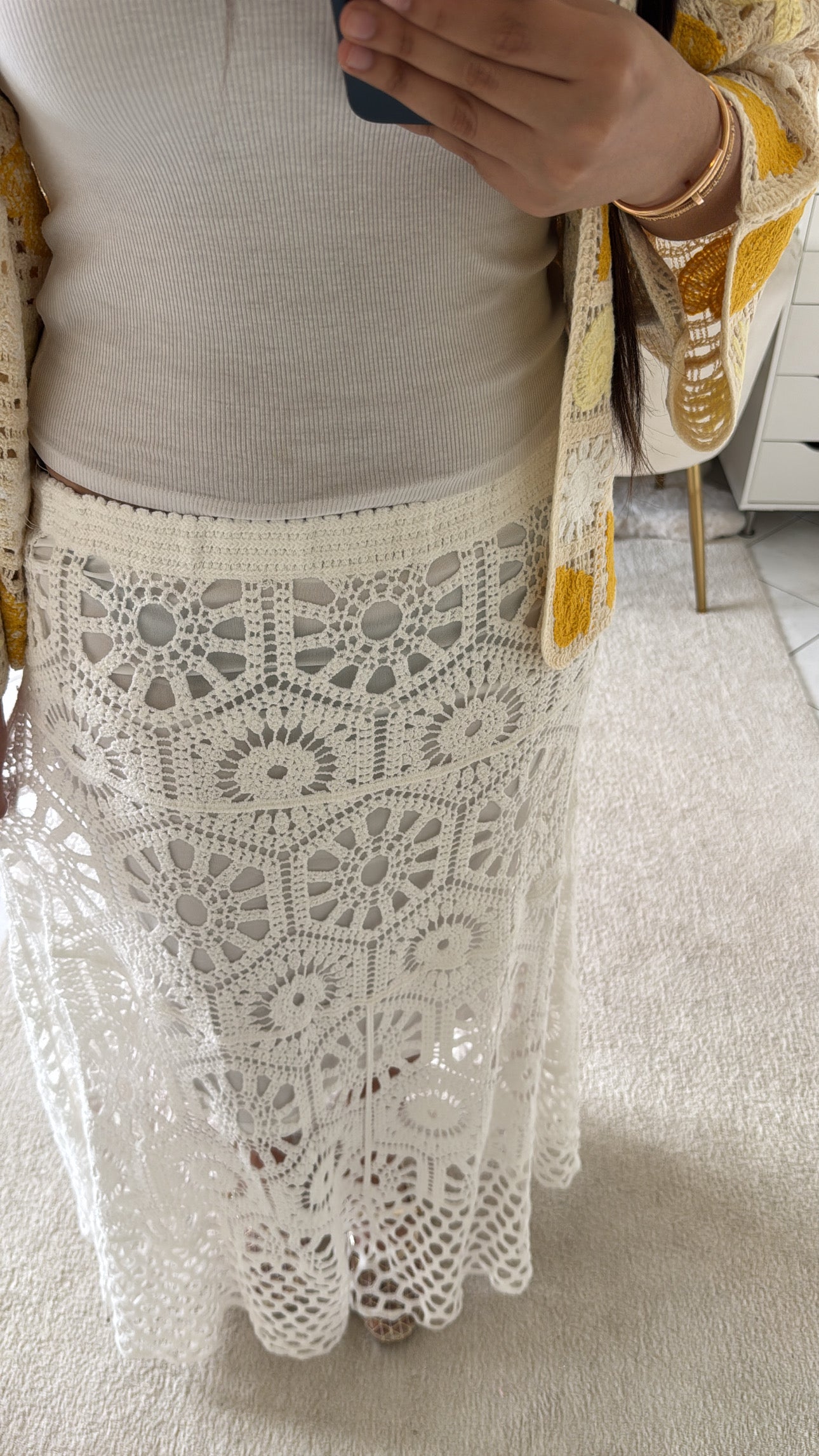 Jupe blanche