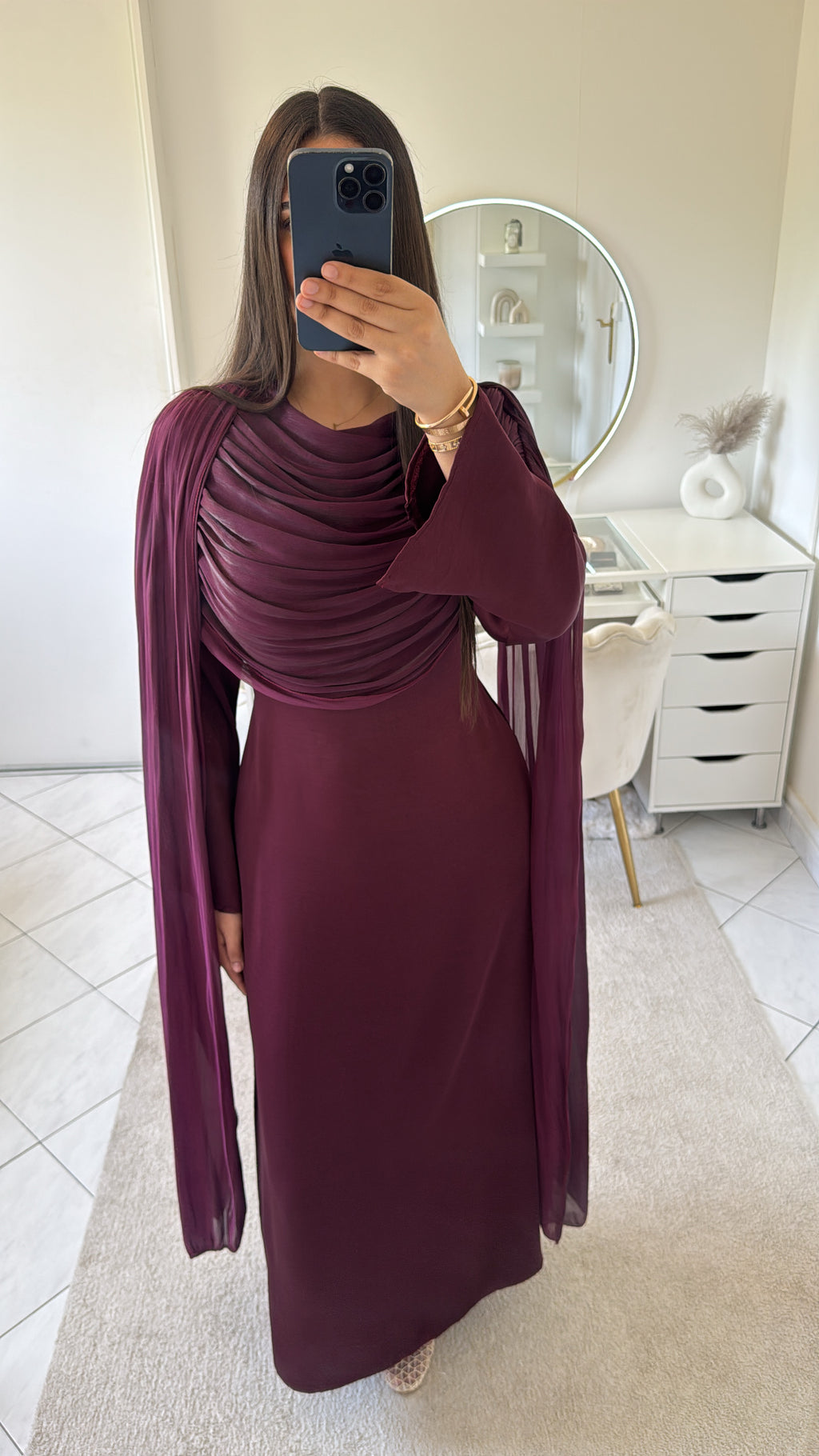 Robe bordeaux