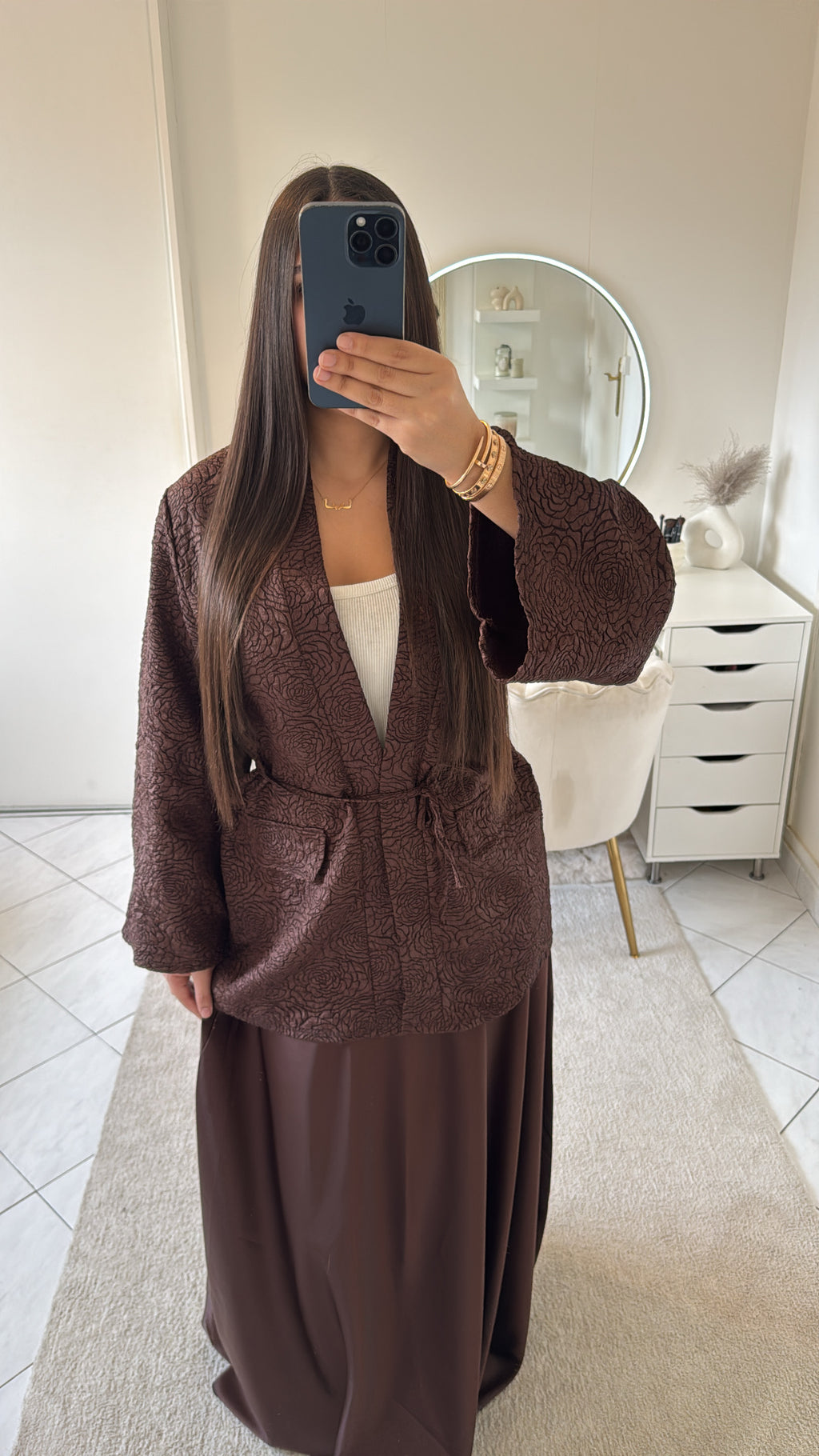 Veste marron