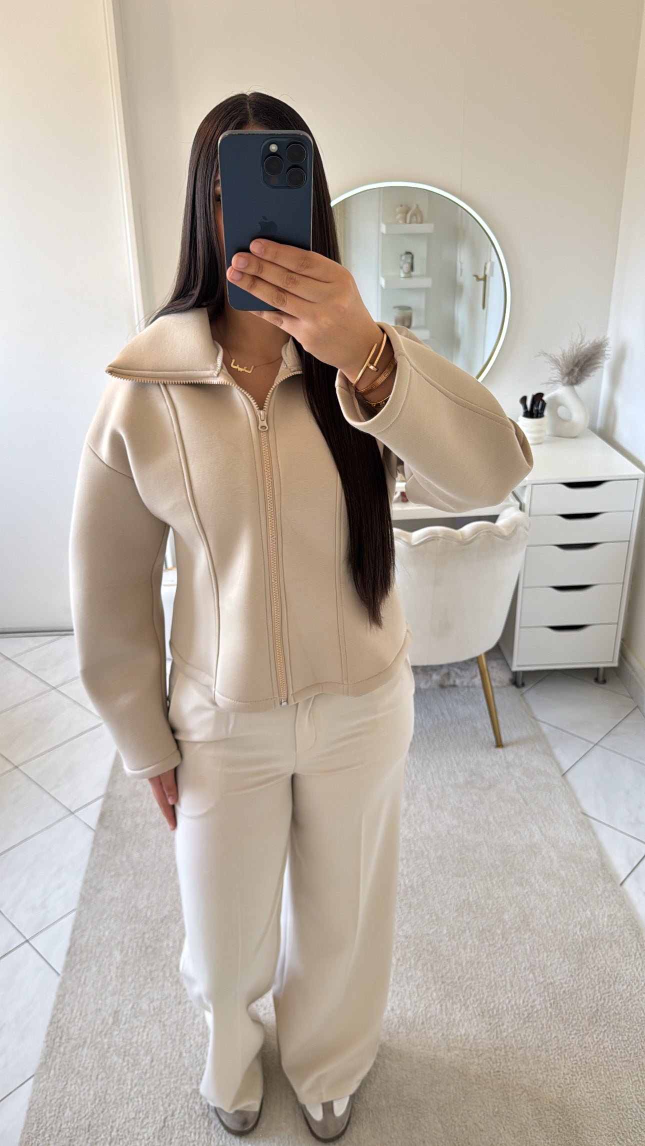 Veste beige