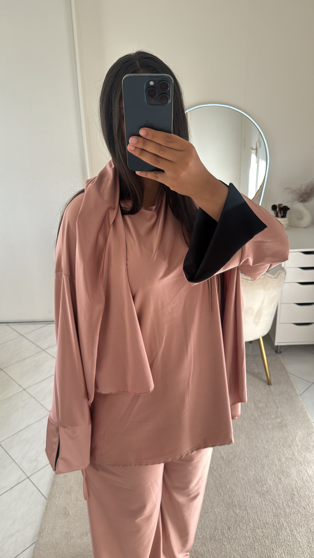 Burkini 3 pièces rose gold