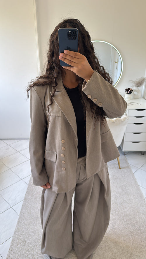 Blazer taupe