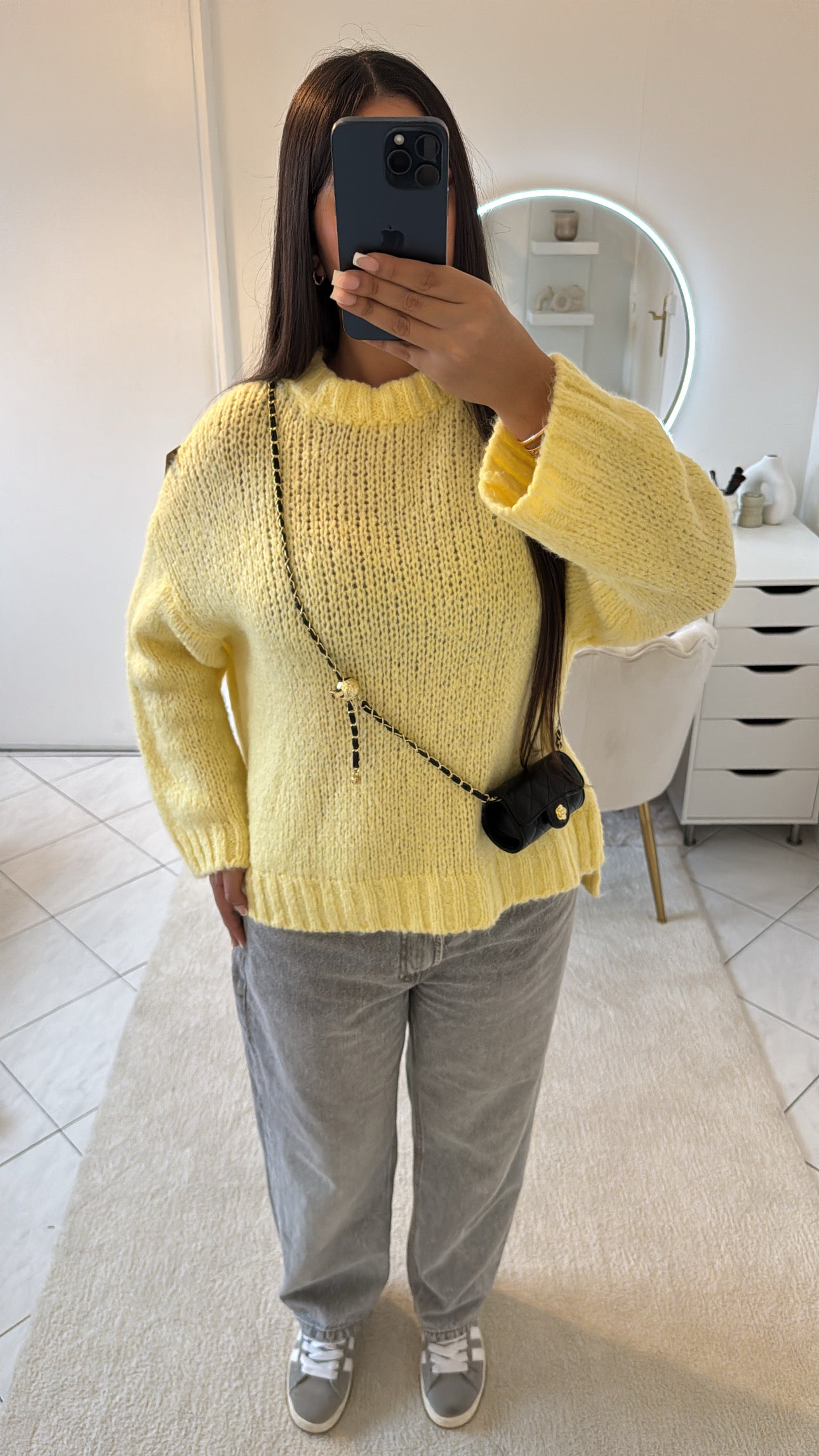 Pull jaune