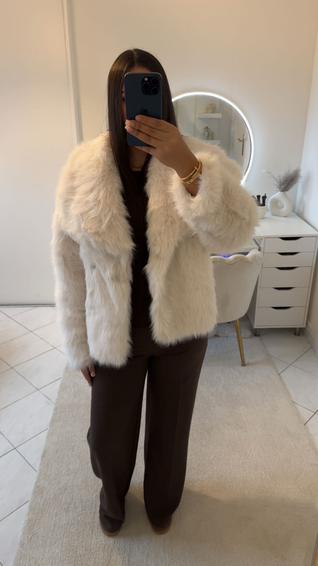 Fourrure blanc