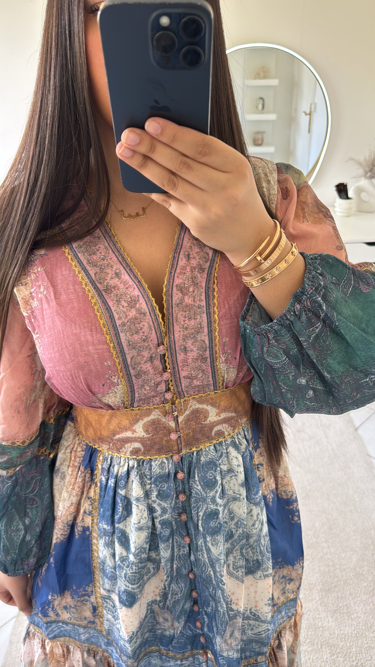 Robe coloré
