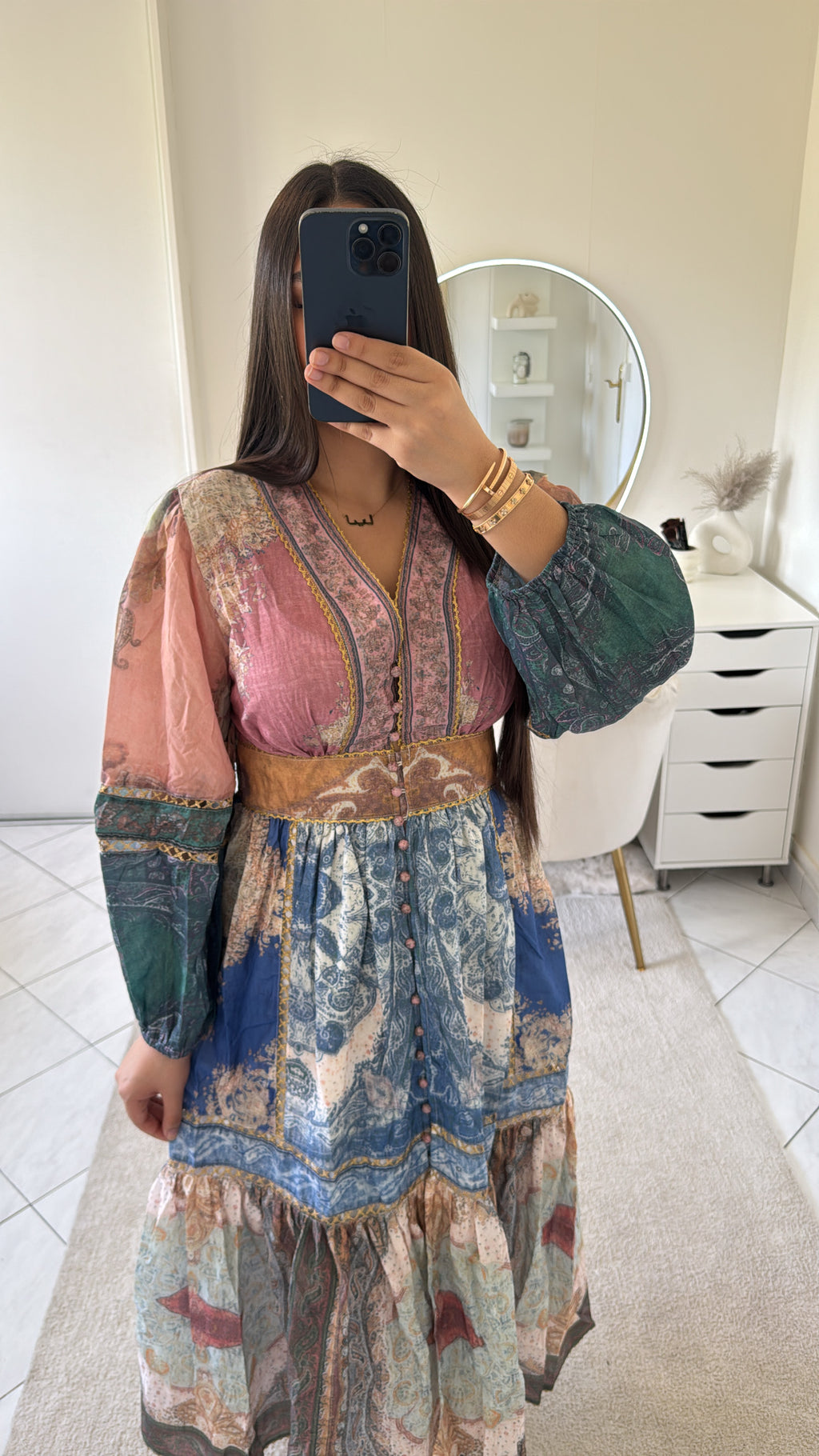 Robe coloré