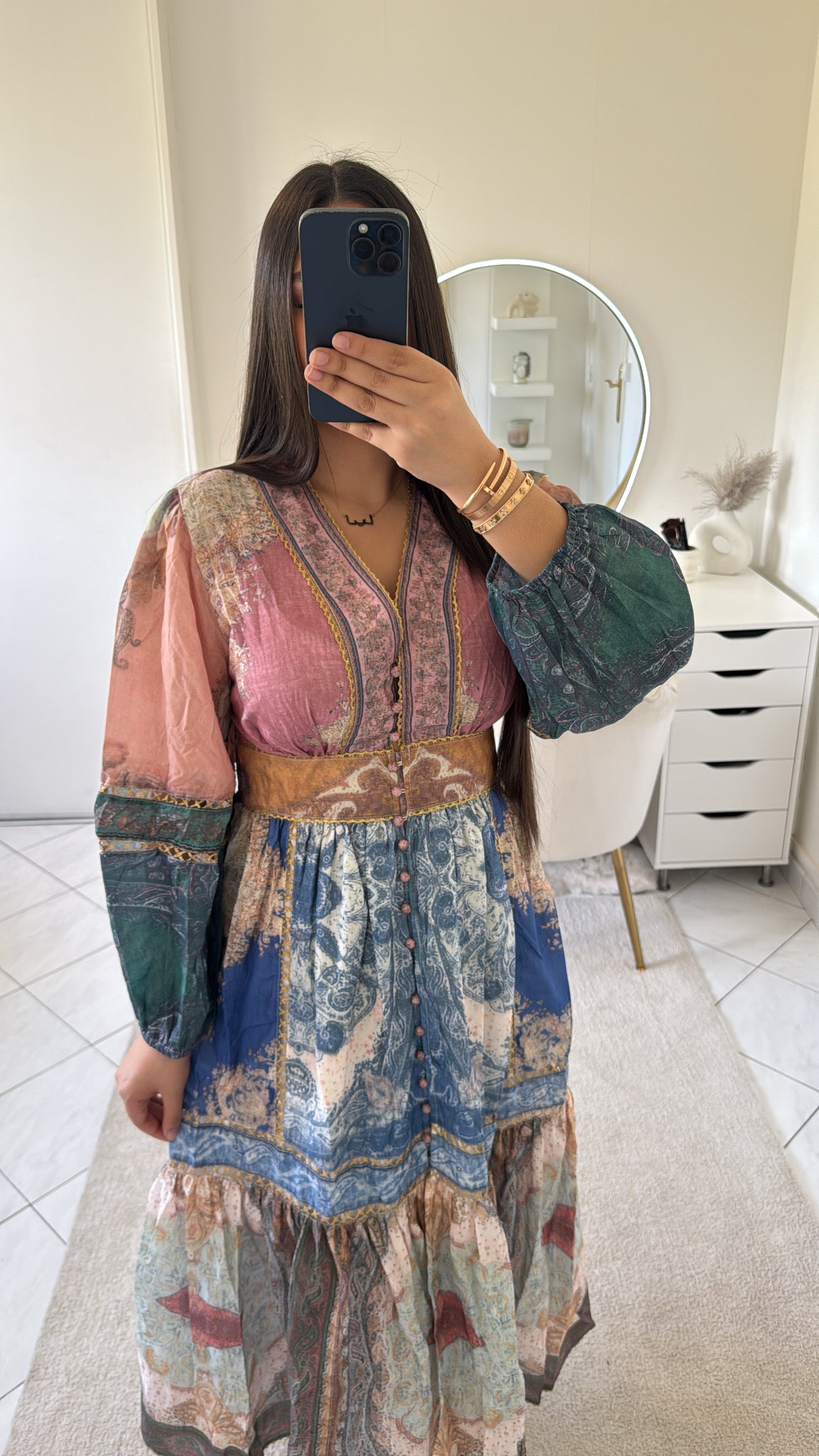 Robe coloré