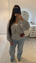 Cardigan gris