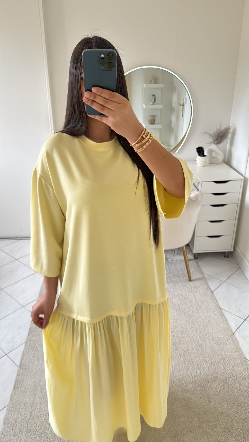 Robe jaune