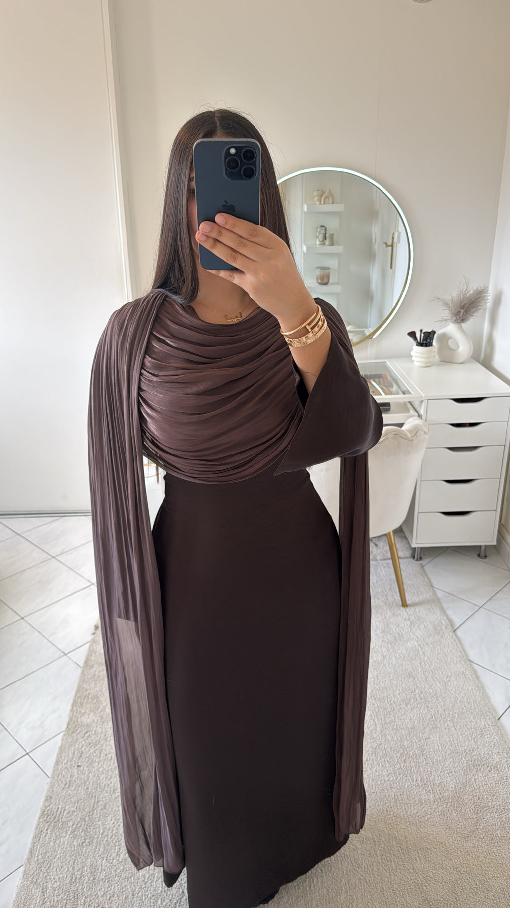 Robe marron