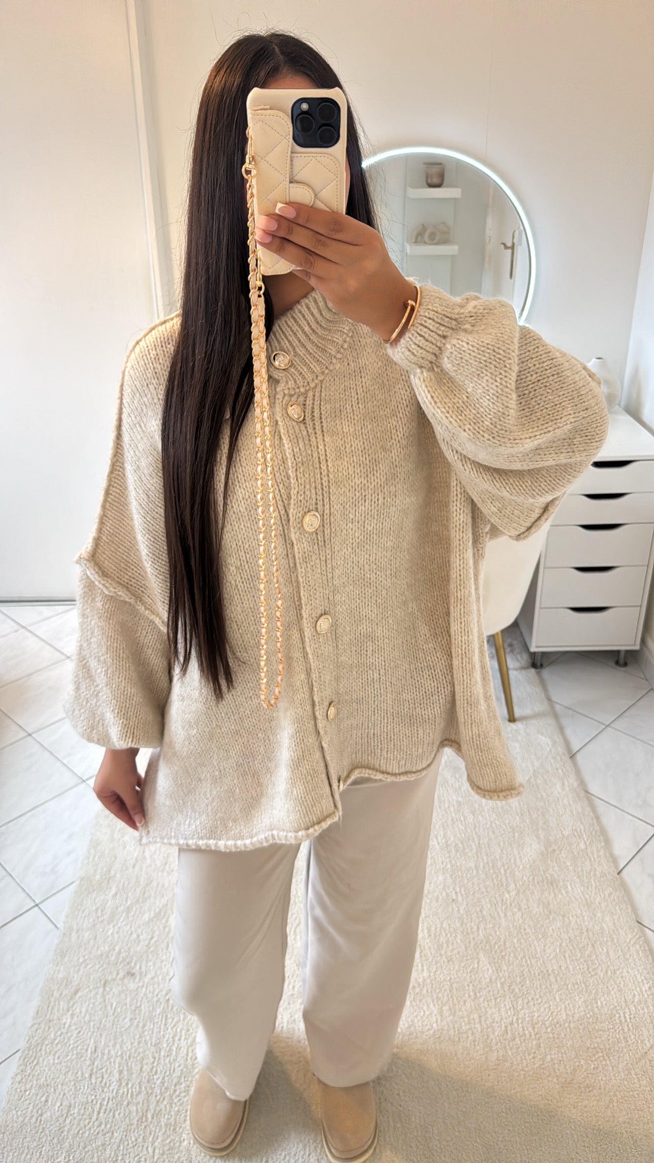 Pull beige