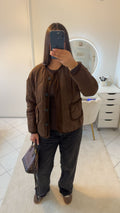 Veste marron