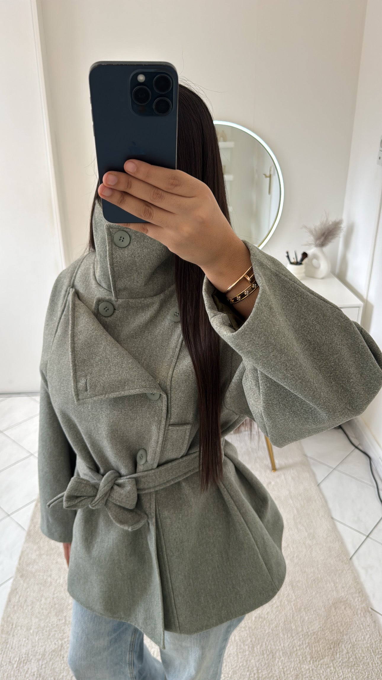 Veste zarah vert