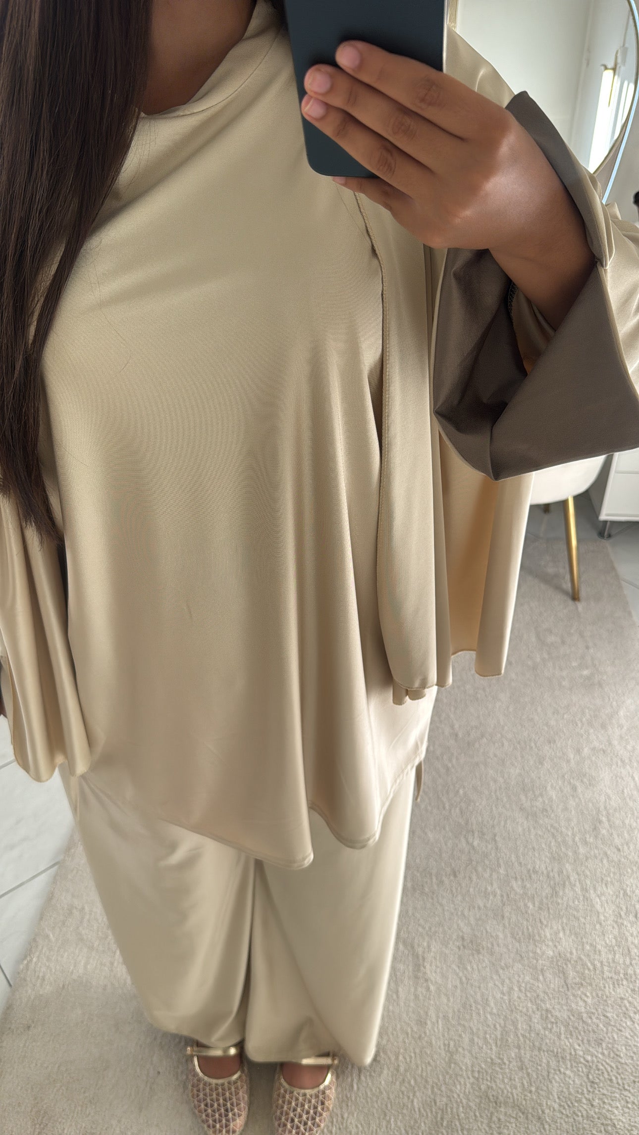 Burkini 3 pièces beige