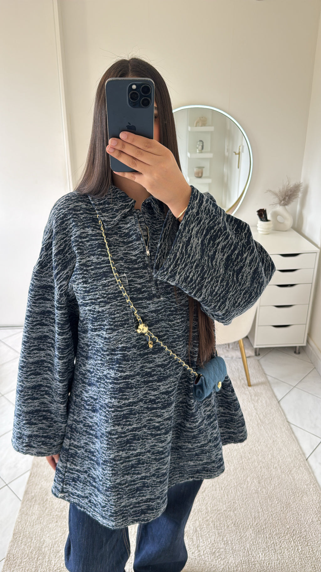 Pull bleu foncé