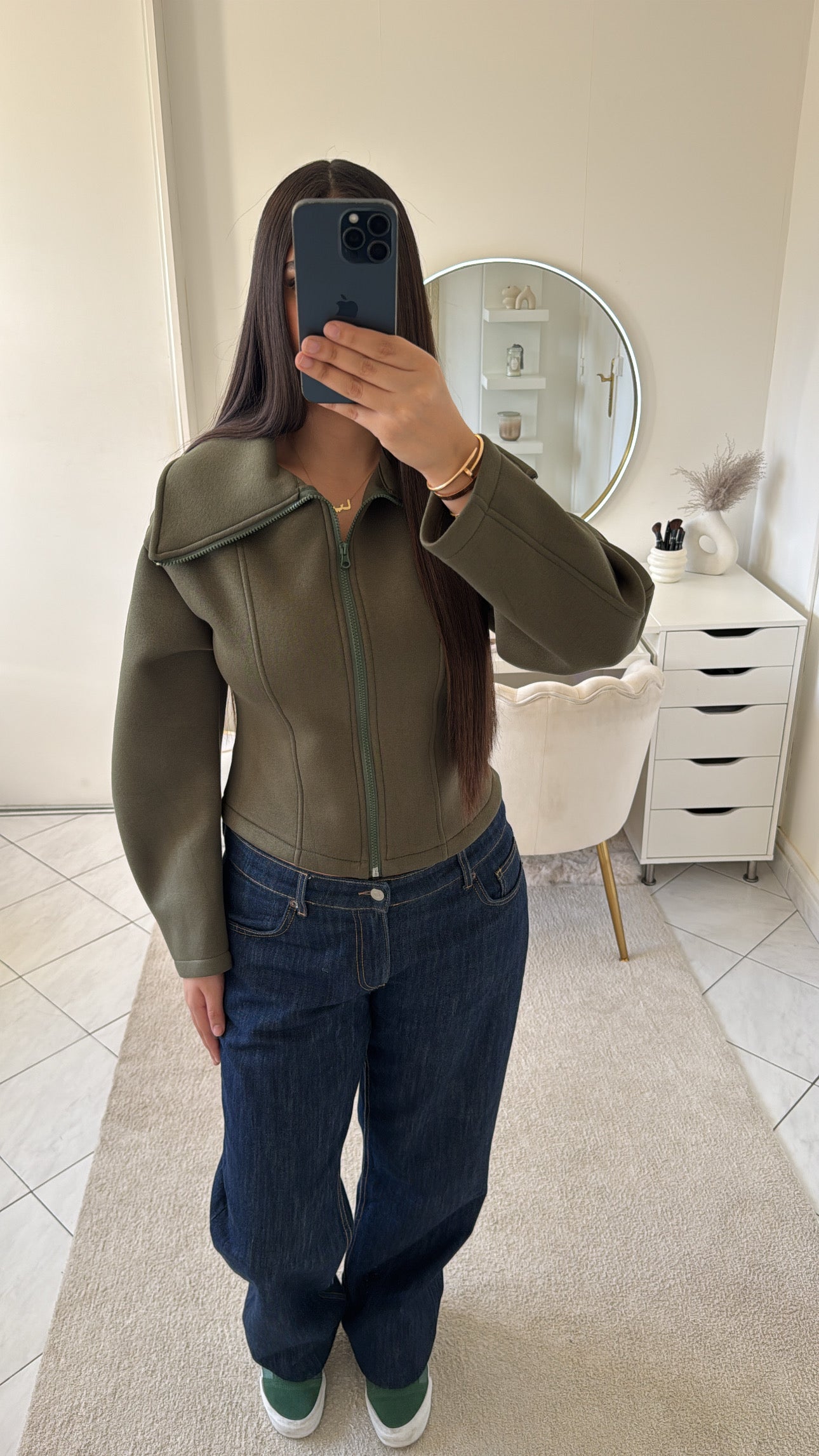 Veste kaki