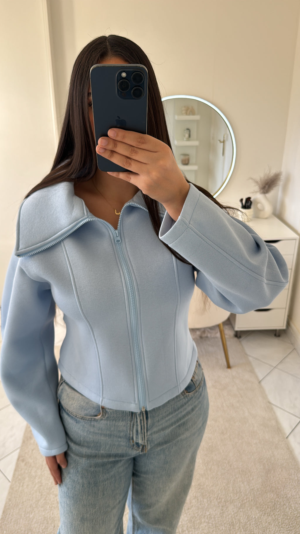 Veste bleu
