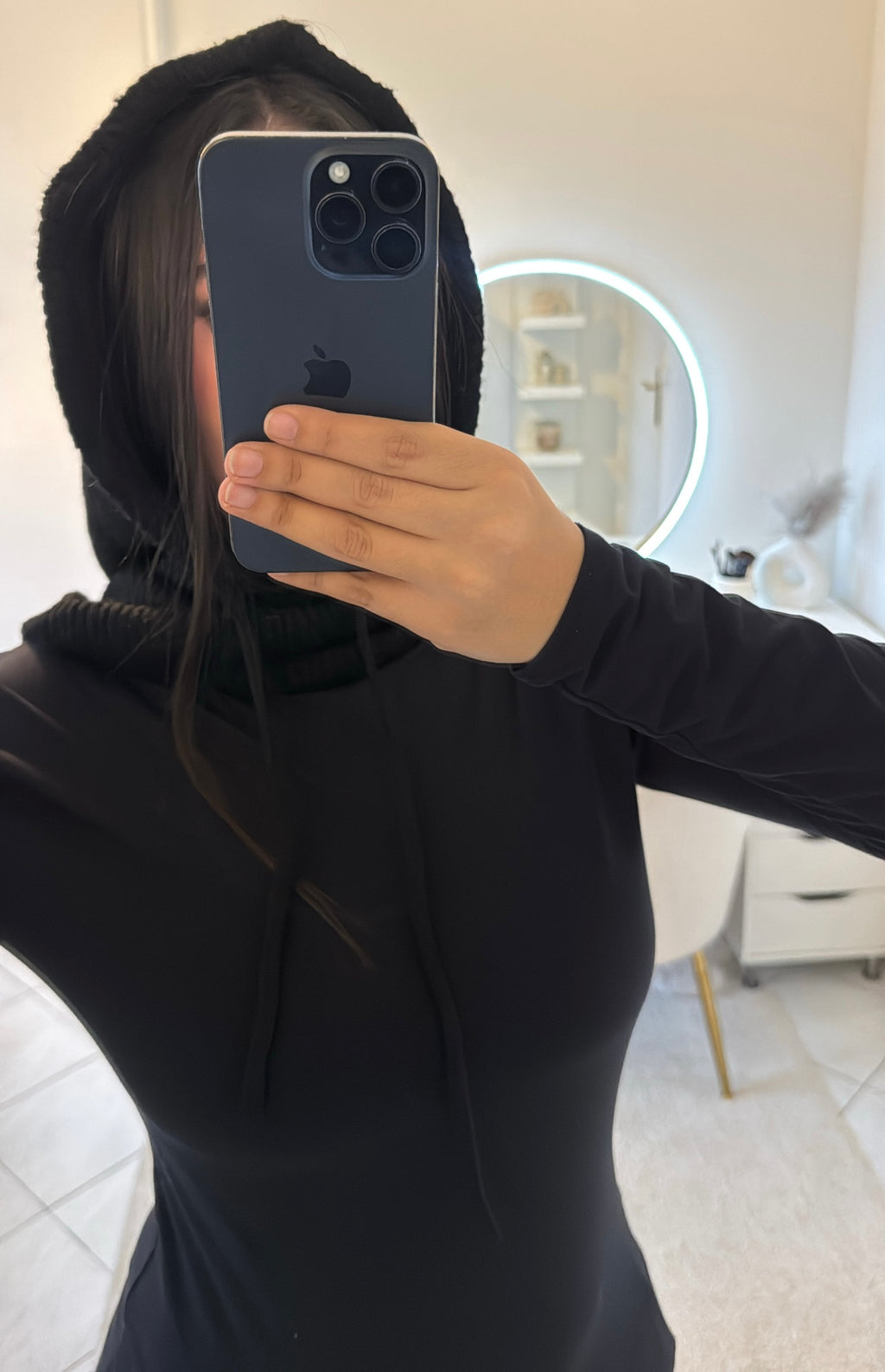 Cagoule noir