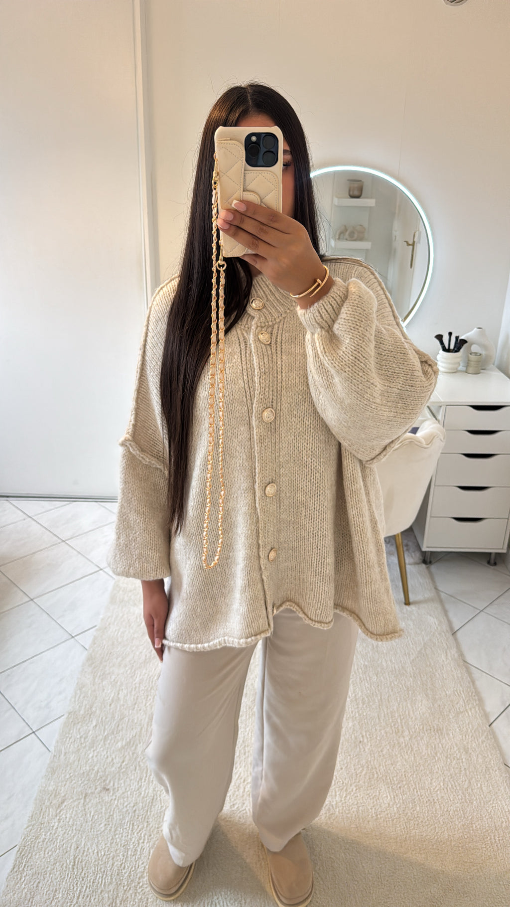 Pull beige