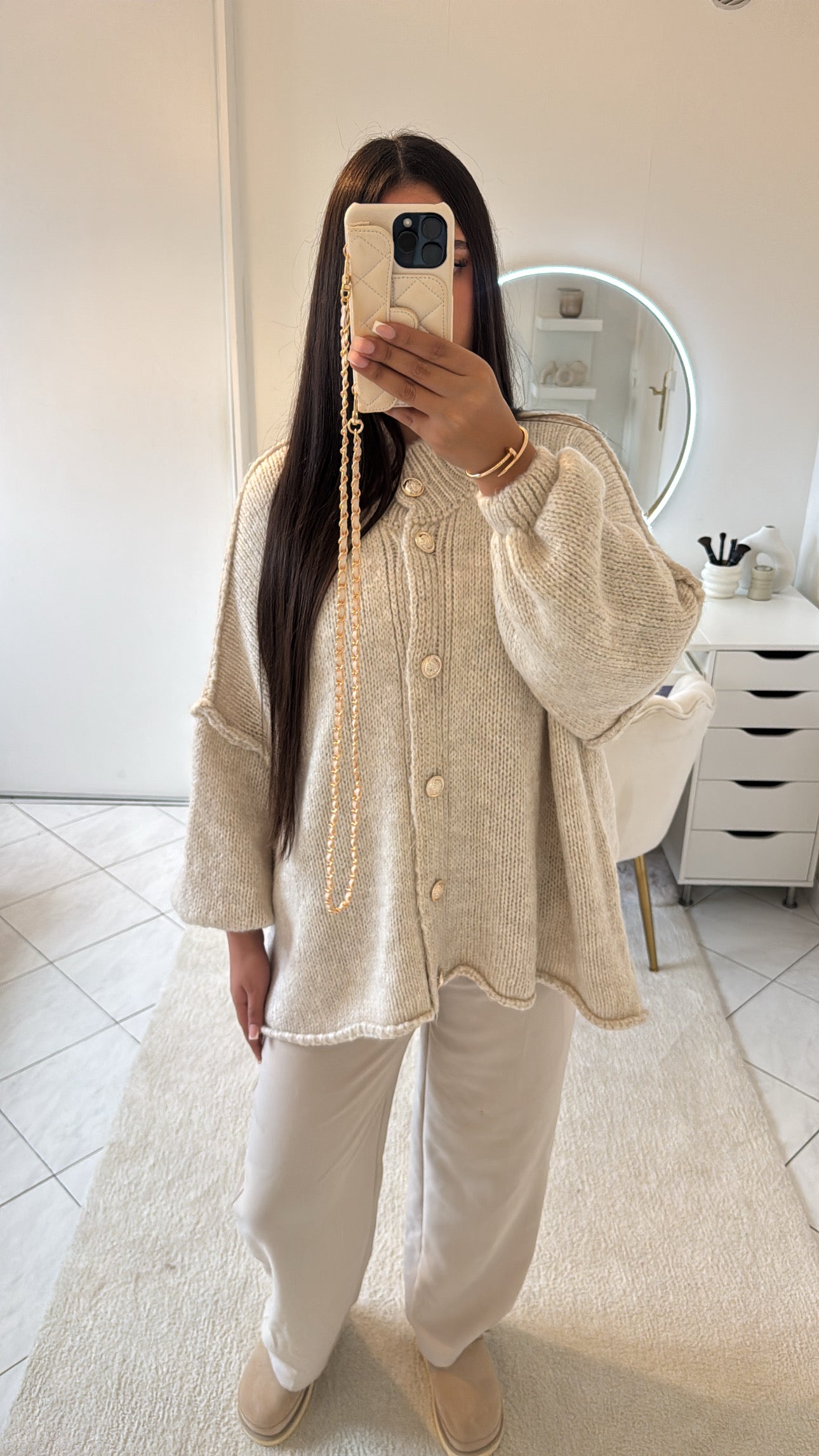 Pull beige