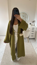 Kimono vert olive