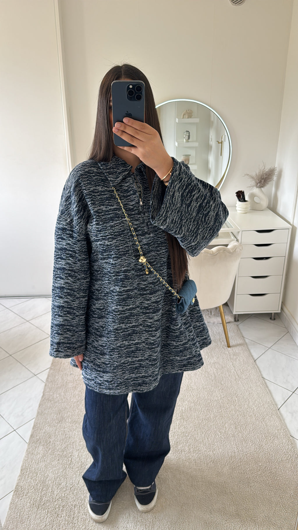 Pull bleu foncé