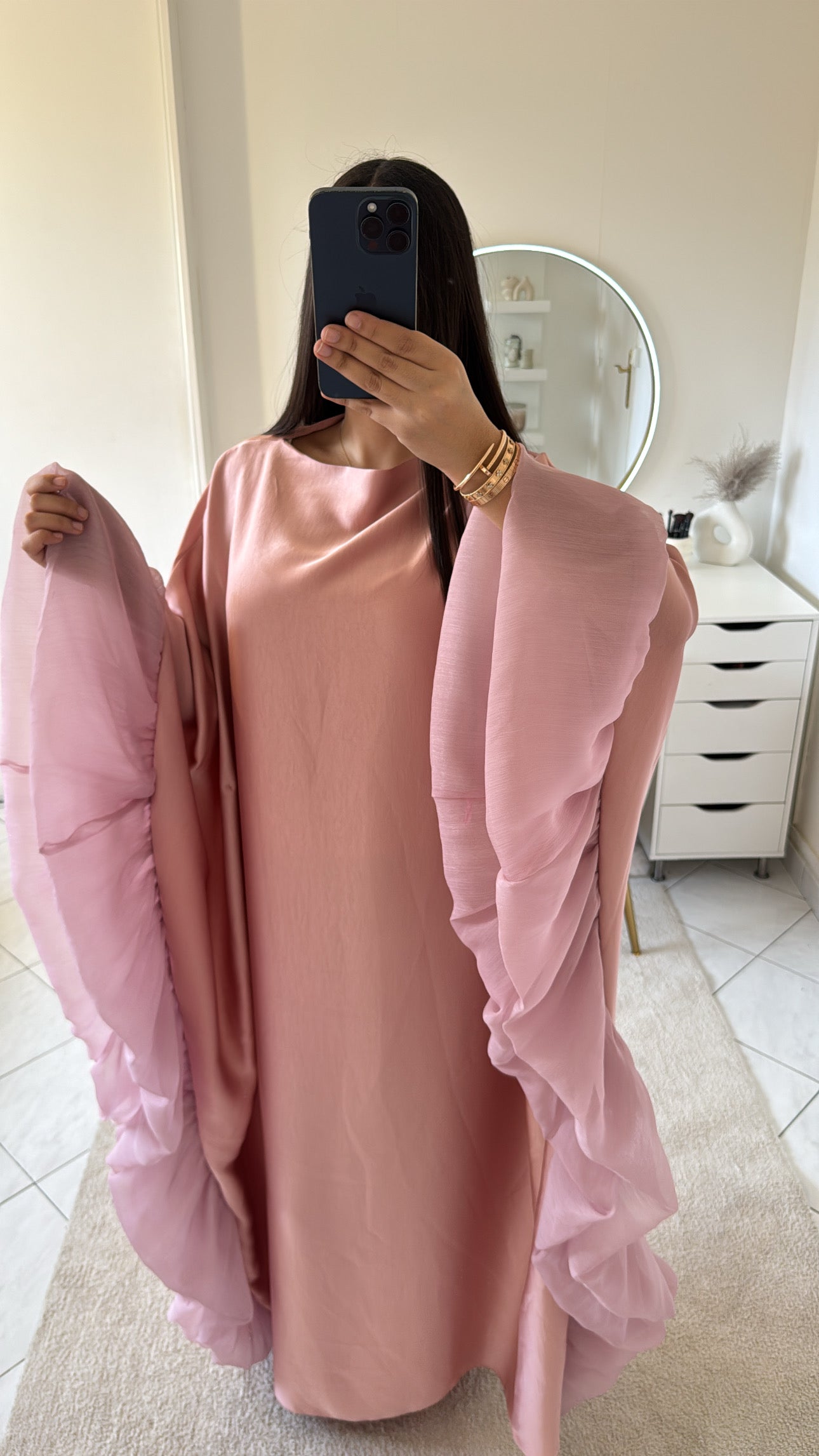Robe yasmine rose