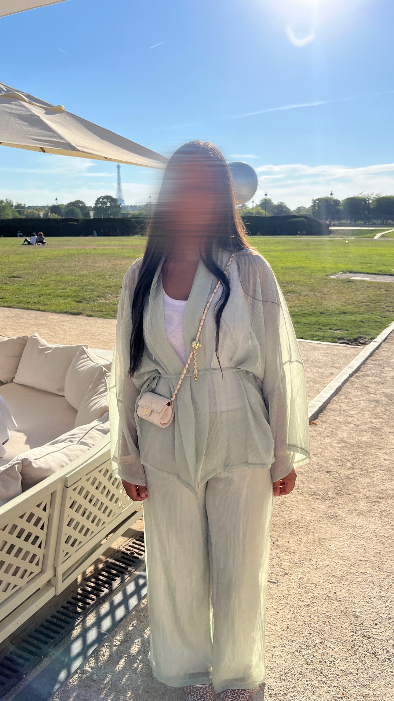 Ensemble pantalon et veste tiffany