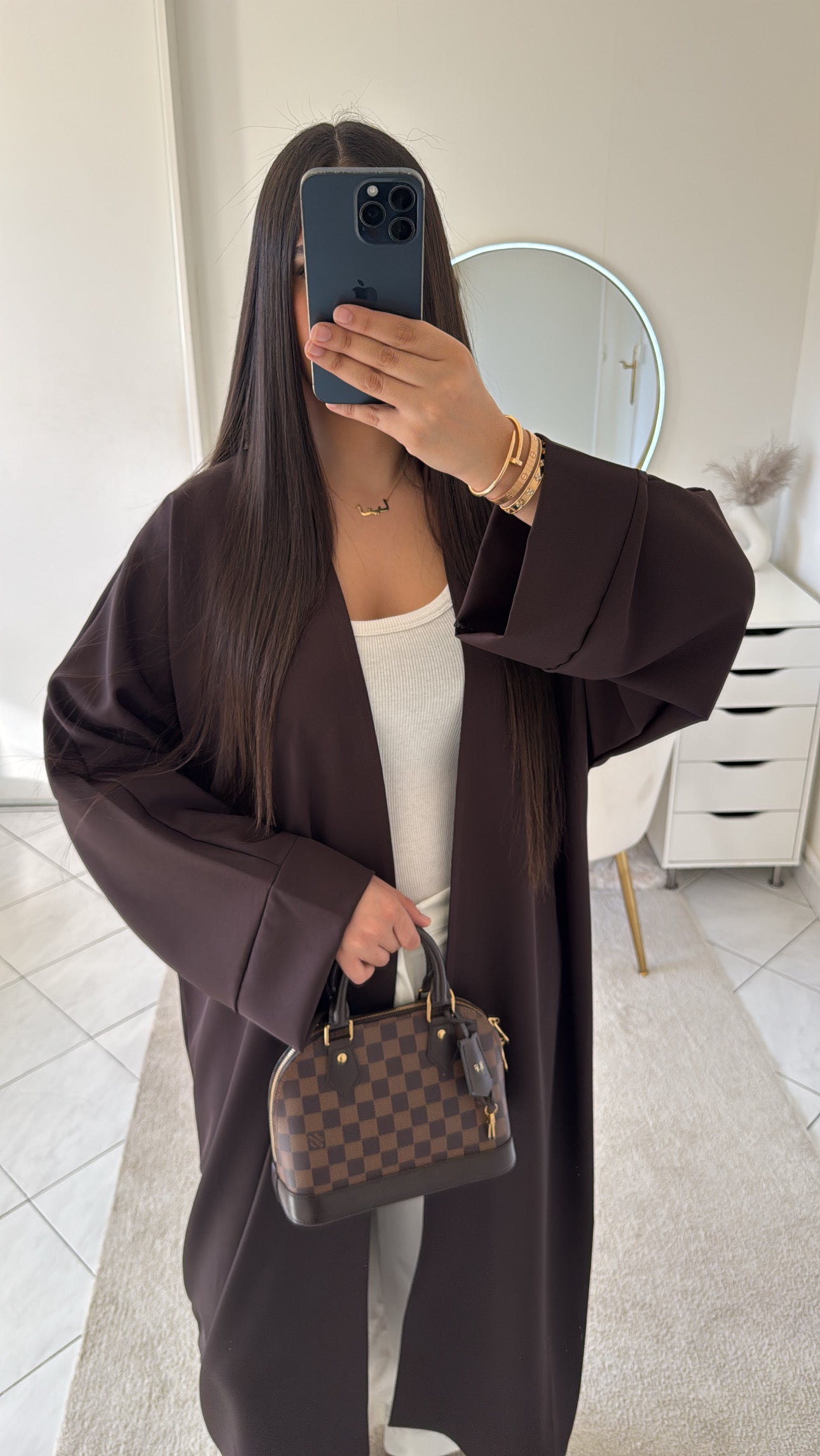 Kimono marron