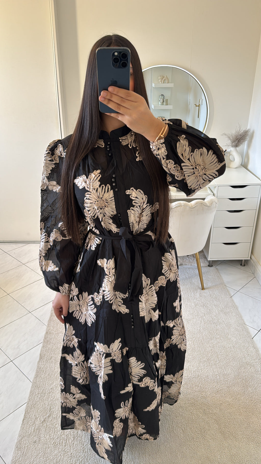 Robe fleurie