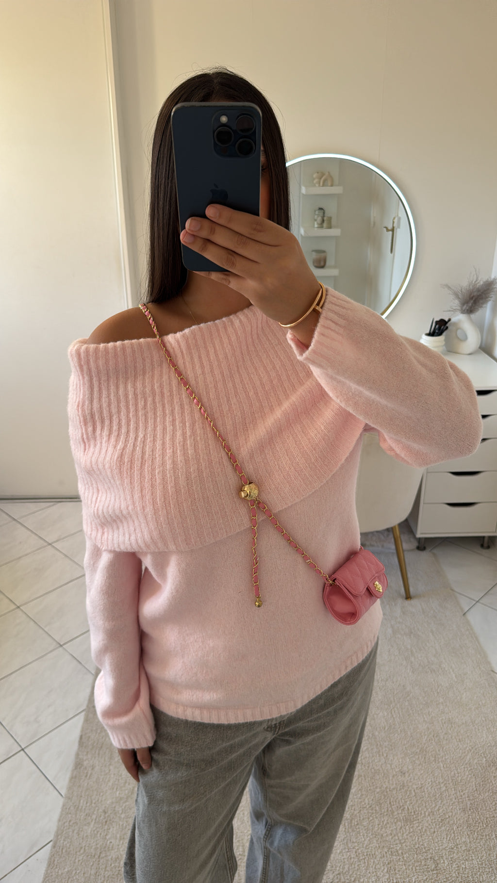 Haut rose